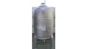 1.000 Liter Lagertank/Transporttank/Drucktank in V2A Betriebsdruck: 0,99 bar Prüfdruck: 1,7 bar
