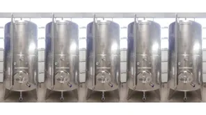 10.250 Liter Lagertank außen marmoriert  für Wein, Wasser, Fruchtsaft, Schnaps