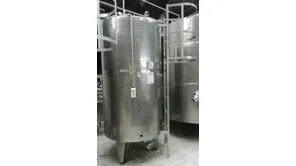 Milchtank 2000 Liter aus V2A mit Rührwerk