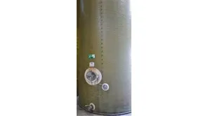 34.000 Liter GFK Lagertank rund stehend